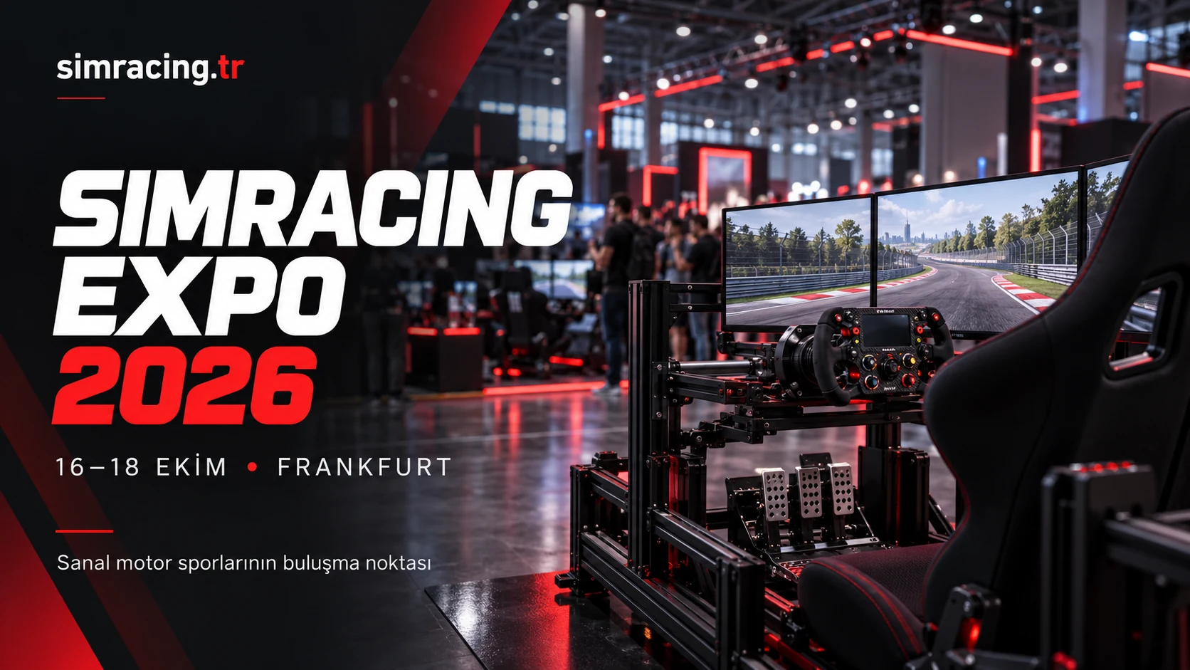SimRacing Expo 2026: Sanal Motor Sporlarının Buluşma Noktası Frankfurt