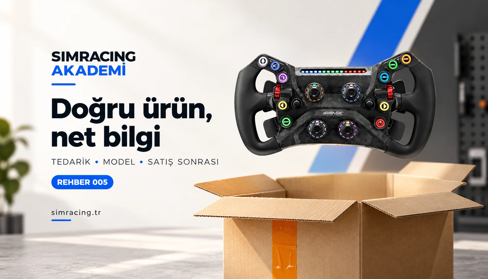 Ortak kullanım ve satış sonrası destek — Simracing Akademi 005/4
