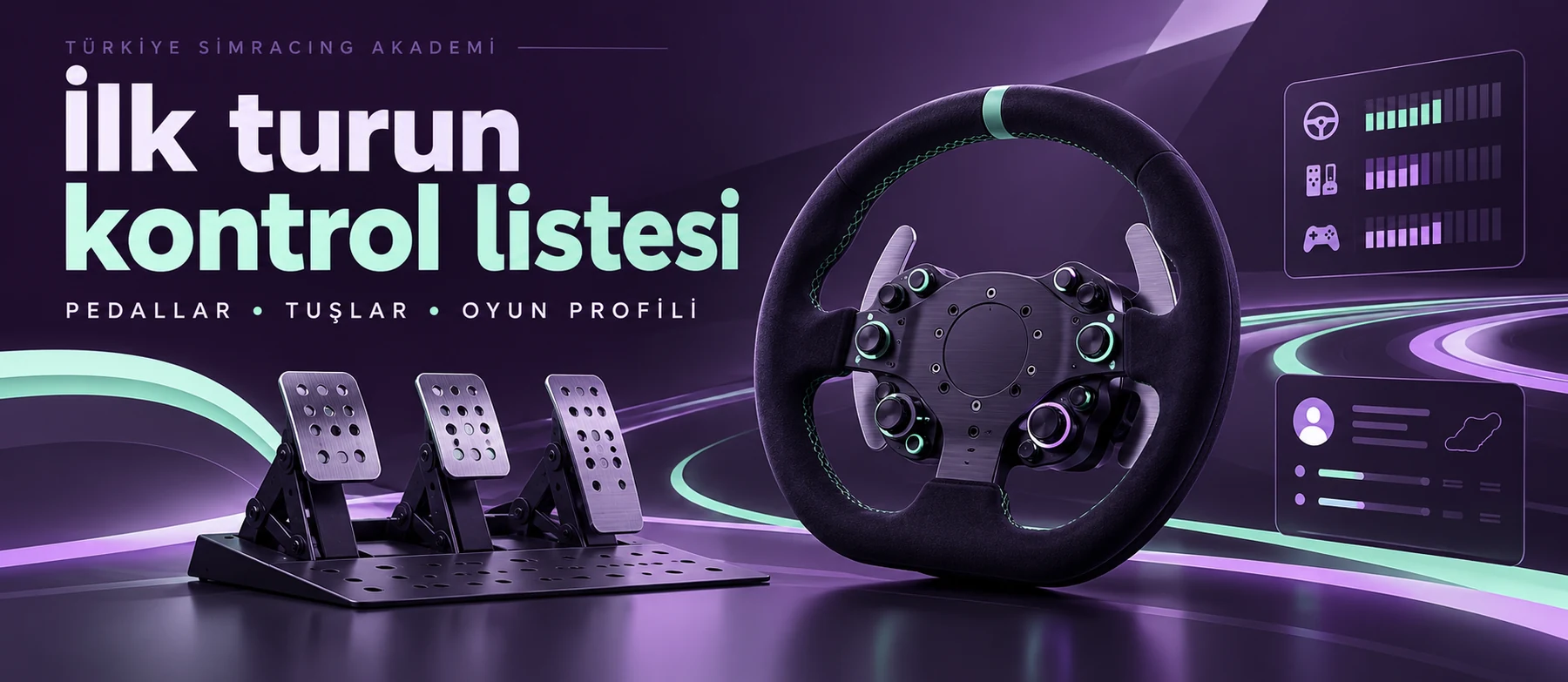 Fren ve debriyaj algısı — Simracing Akademi 015/1